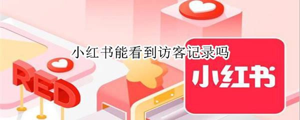 小红书平台是否存在访客记录功能呢