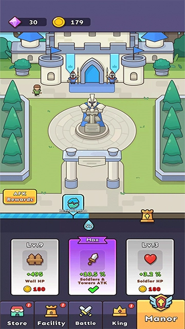 守护城堡折相思