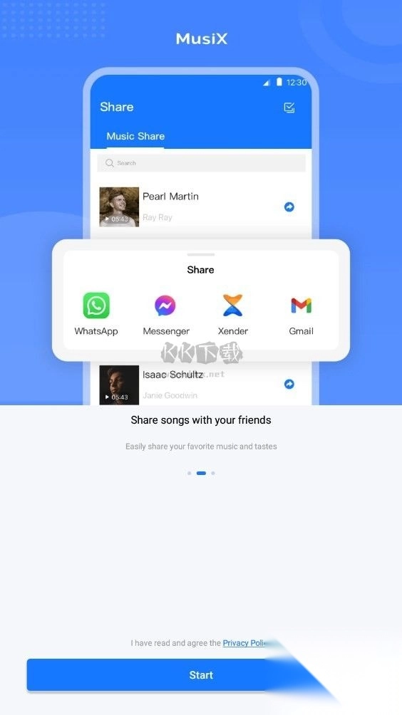MusiXmatch无广告版图1