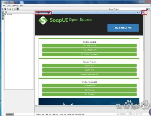 SoapUI进行webservice接口测试的使用教程