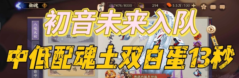 阴阳师魂土13秒阵容-阴阳师御魂副本十一层快速通关13秒阵容