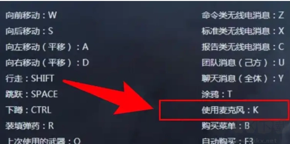 在cs2里如何开启麦克风进行说话|cs2通过按什么键来发送语音