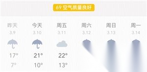 我的天气软件
