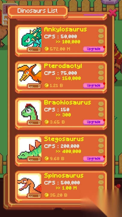 像素恐龙牧场(4)