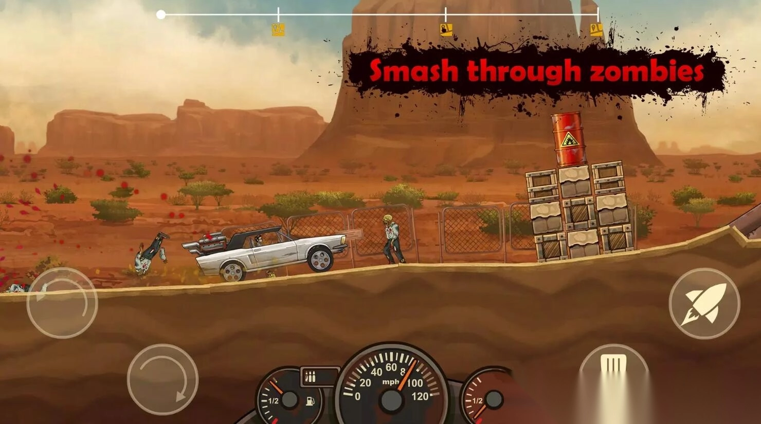 战车撞僵尸地牢