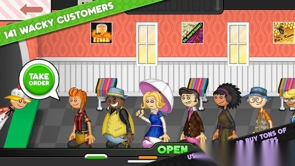 老爹炸鸡汉堡店