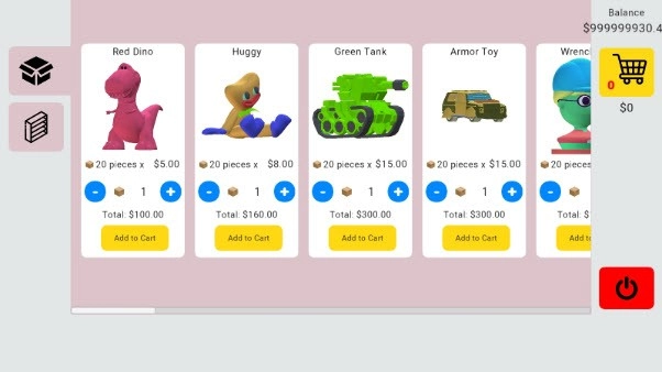 玩具商店模擬器