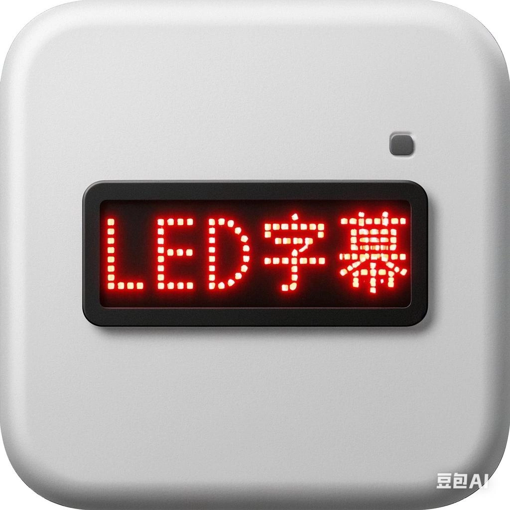 led手机字幕软件
