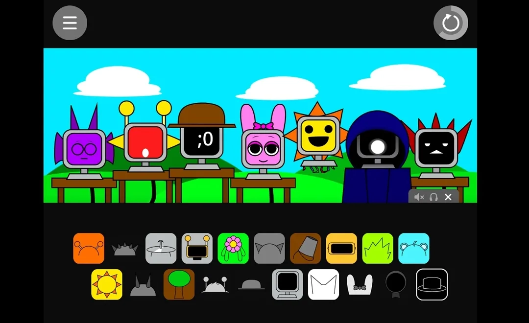 节奏盒子有趣的电脑先生