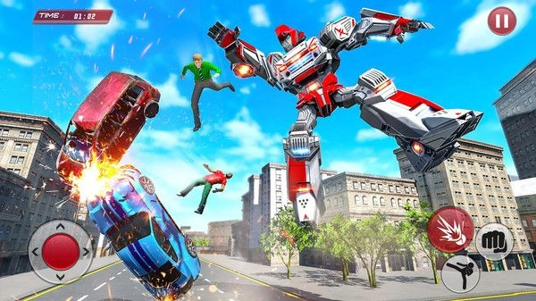 救护车机器人游戏版