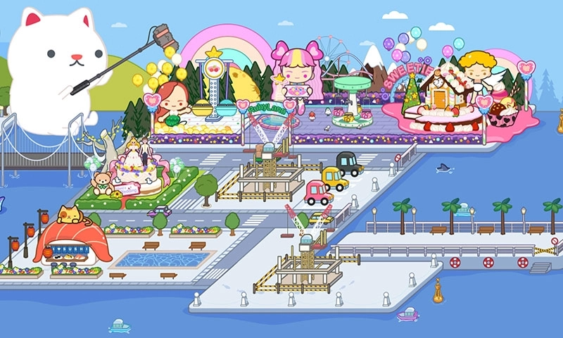 米加生活度假小镇游戏版图4