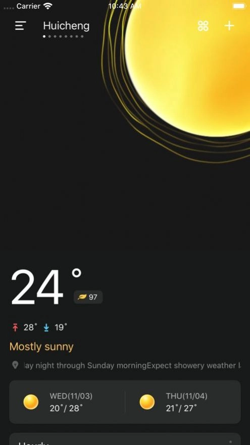 实时天气预报安卓版图2