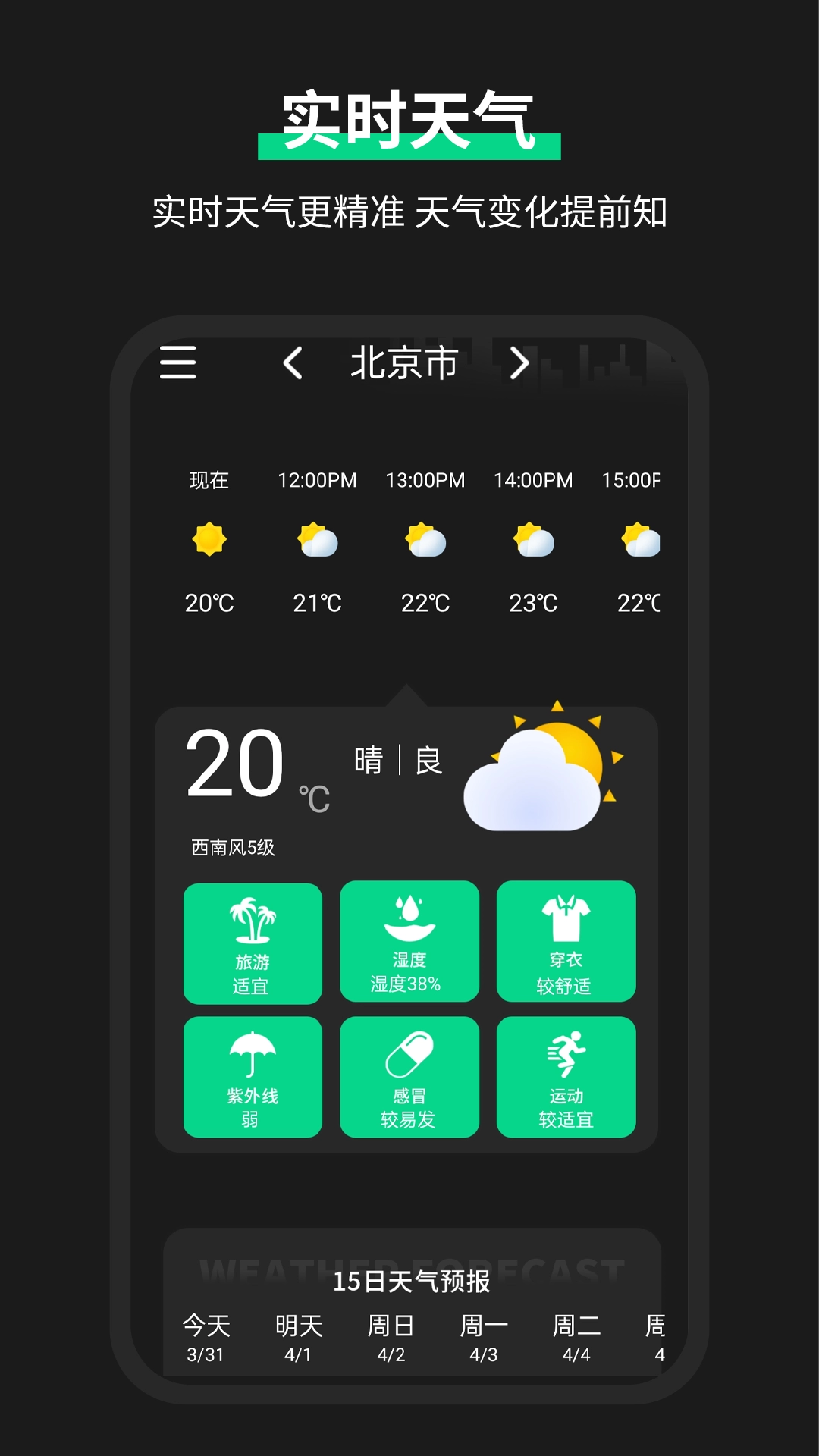 雷达实时天气预报最新版图4