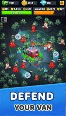 僵尸汽车塔防游戏最新版图3