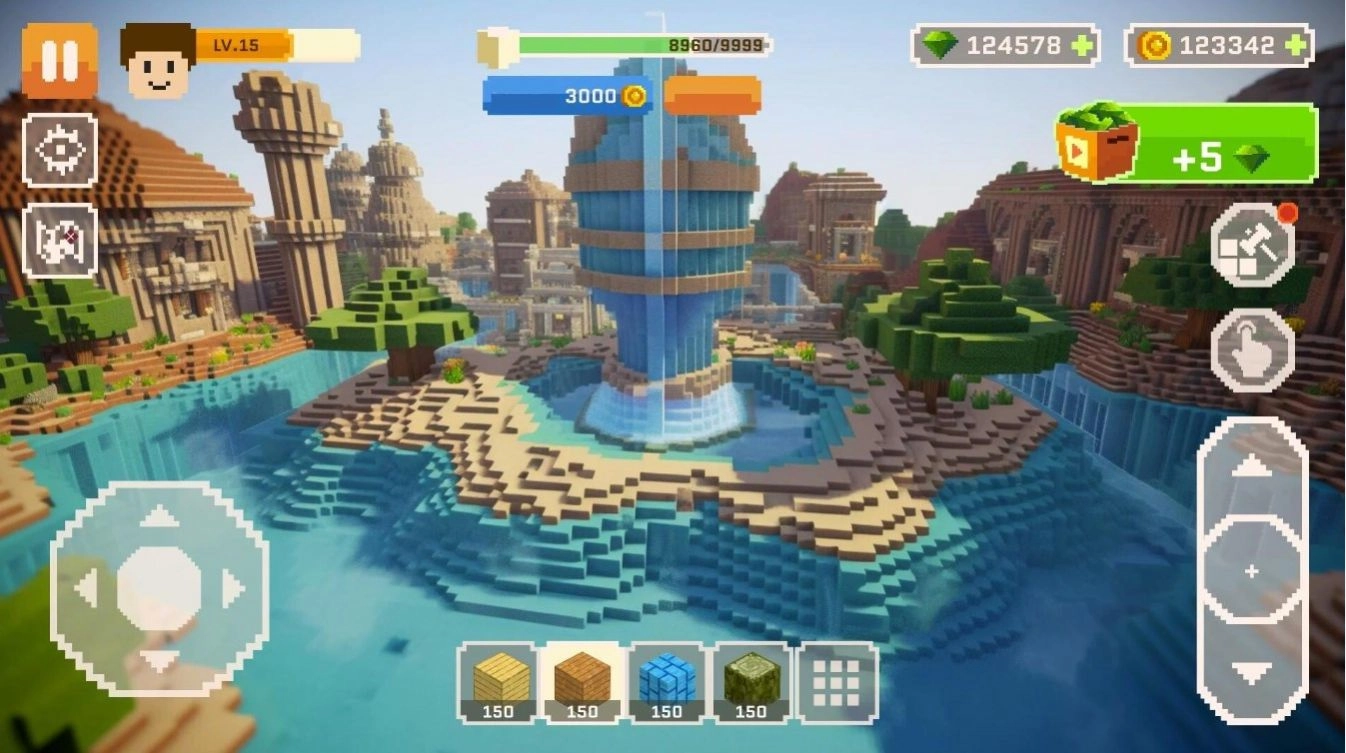 沙盒像素建造世界游戏版图4