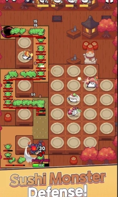 怪物寿司塔防战图3