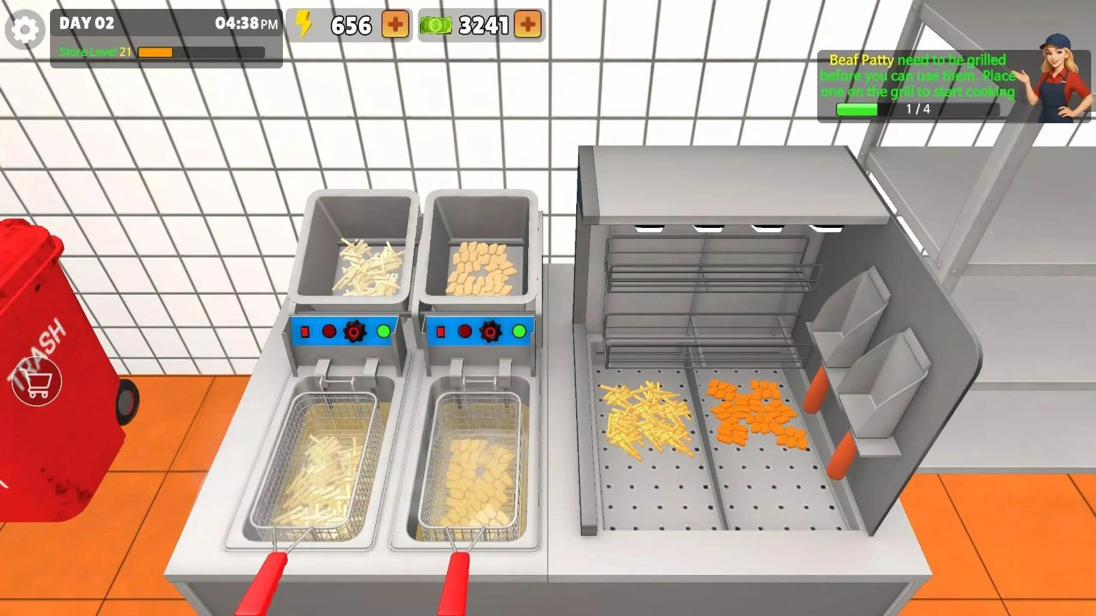 我的汉堡屋模拟器图3