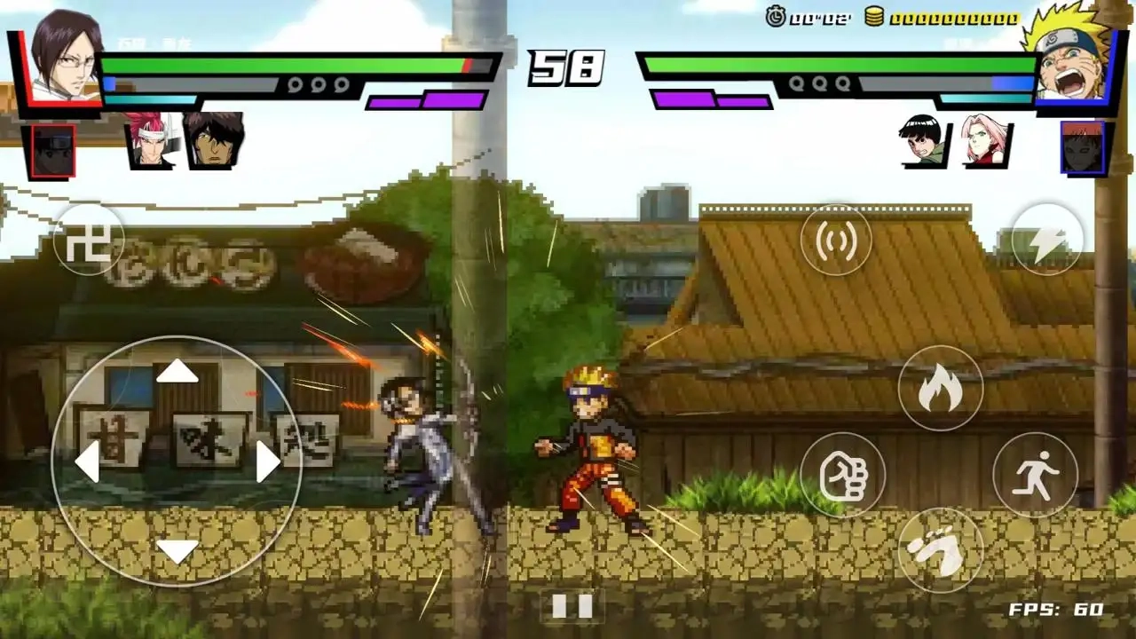 真死神VS火影绊在线玩