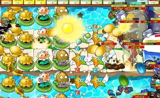 植物大战僵尸杂交版图1