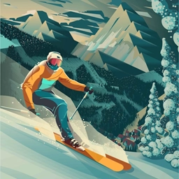 雪山滑雪大冒险2