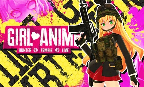 动漫女孩僵尸猎人