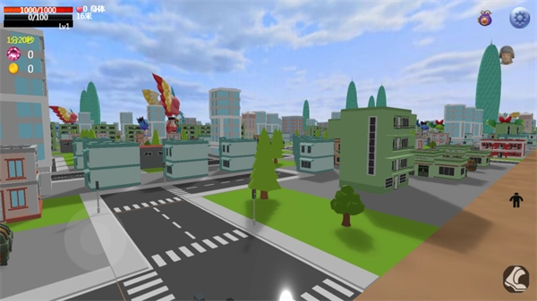 巨大娘的玩耍(1)