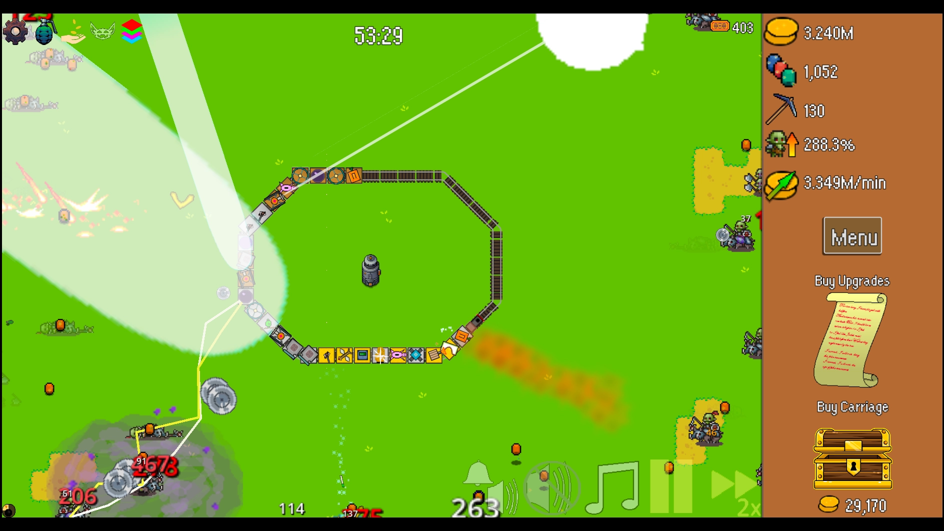 全体就位火车防御特快手机版图1