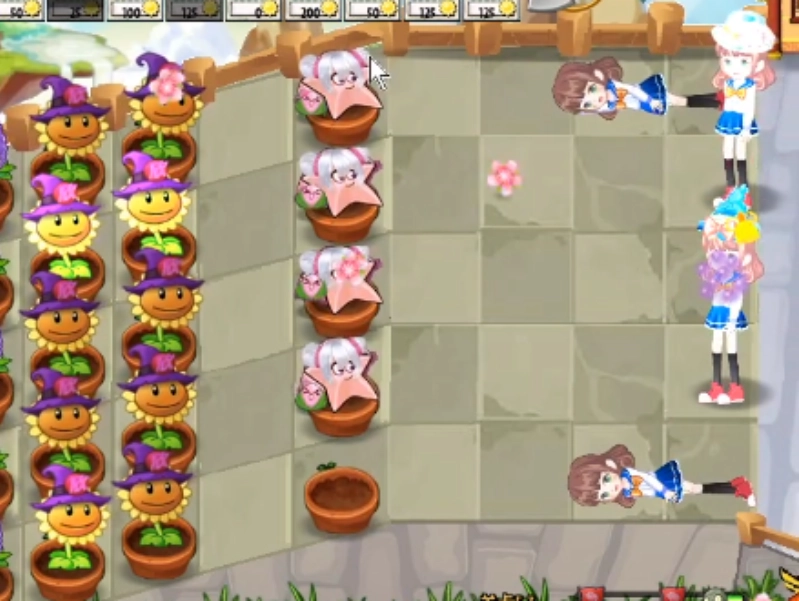 植物大战僵尸美人计版