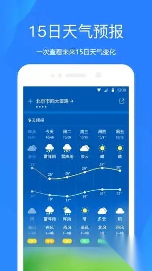 天气预报app正版图1