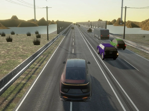 交通竞赛3D游戏手机版Traffic Race 3D