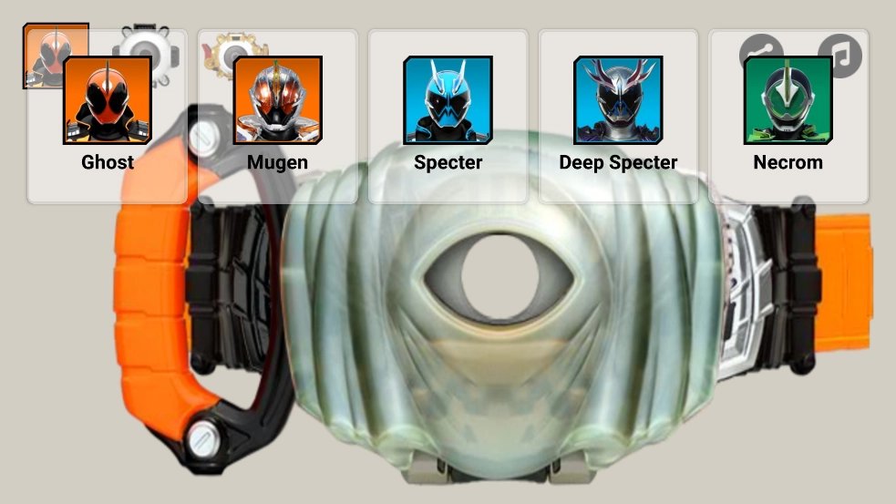 假面骑士灵骑模拟器SIMGhostBelt