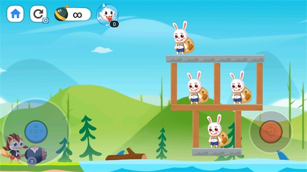 炸飞小兔兔截图2