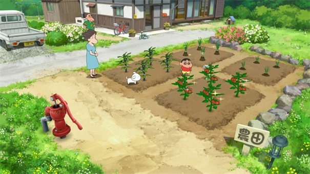 蜡笔小新煤炭镇的小白直装版图1