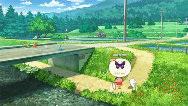 蜡笔小新煤炭镇的小白直装版图3