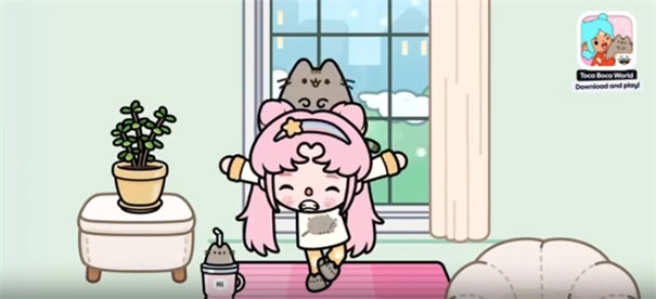 托卡生活世界胖吉猫联动