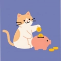 懒猫存钱