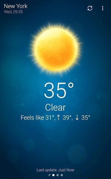 Weather软件3