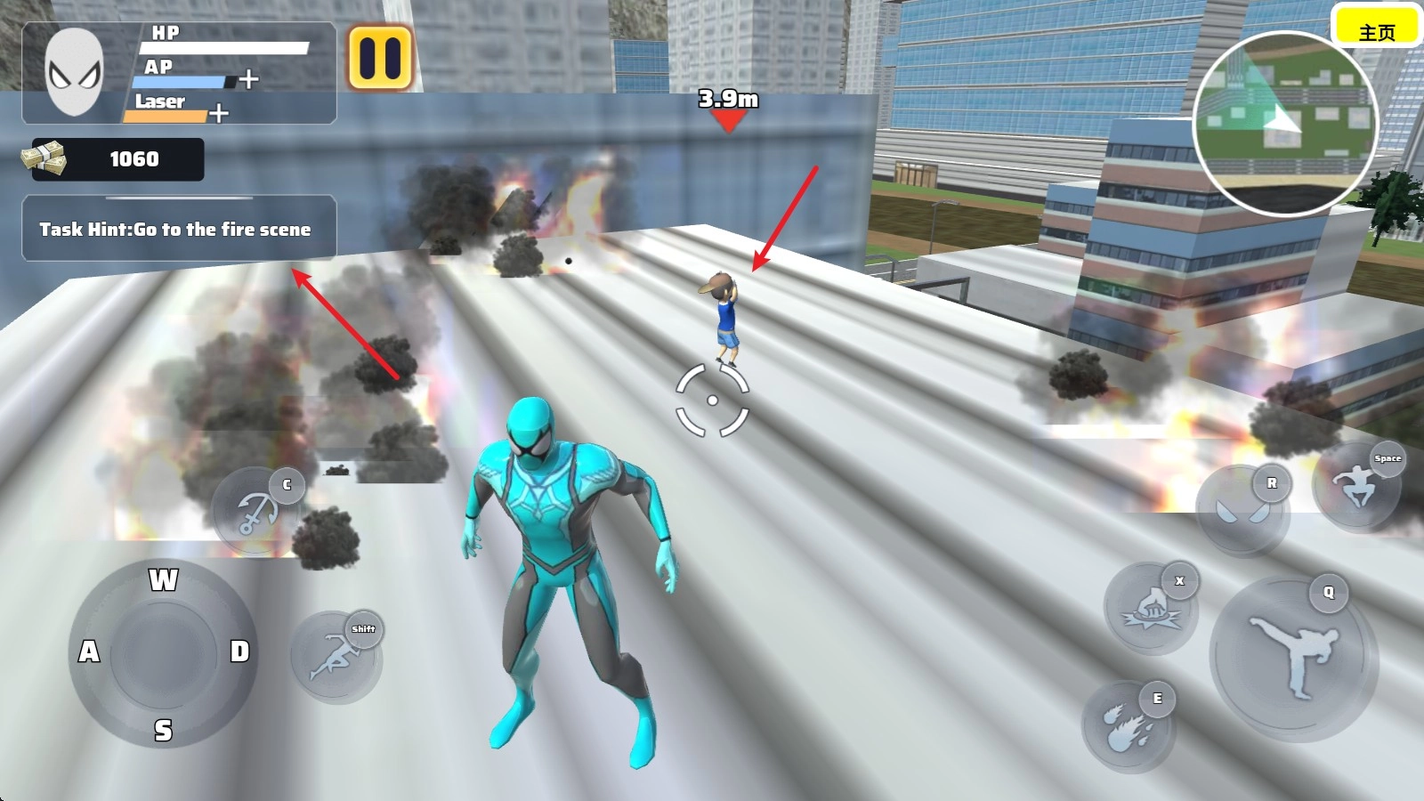 火柴人绳索英雄3