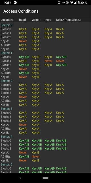 mifareclassictool(5)