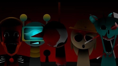 节奏盒子Sprunki极度恐怖版图3