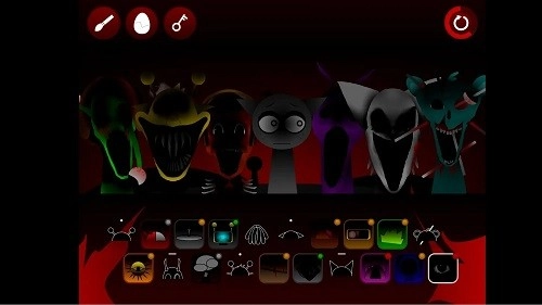 节奏盒子Sprunki极度恐怖版图2