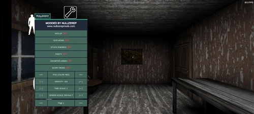 恐怖奶奶蓝色菜单图片1