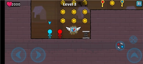 红蓝火柴人2游戏怎么玩6