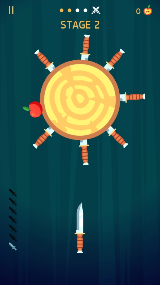 飞刀挑战小游戏(KnifeHit)4