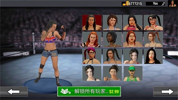 坏女孩摔跤模拟器游戏(BadGirlsWrestling)