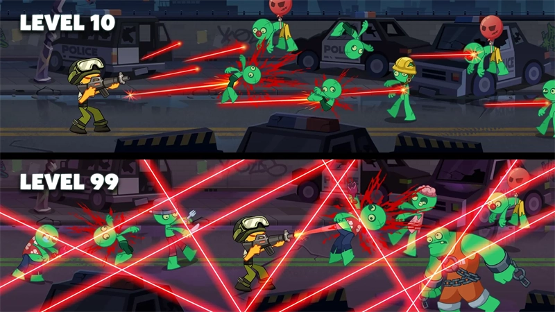 火柴人大战僵尸黑暗战争游戏最新版(3)