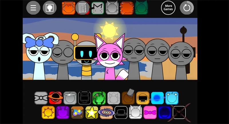 节奏盒子JustSprunkinAround游戏(节奏盒子Sproonki音乐大赛)(4)