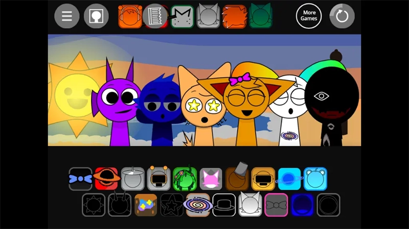 节奏盒子JustSprunkinAround游戏(节奏盒子Sproonki音乐大赛)(1)