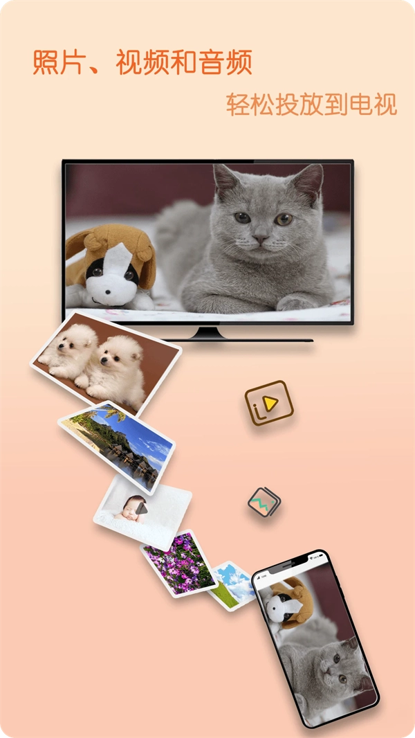 蓝鲸电视大全投屏软件