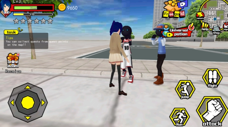 香港高中校园模拟器游戏(3)